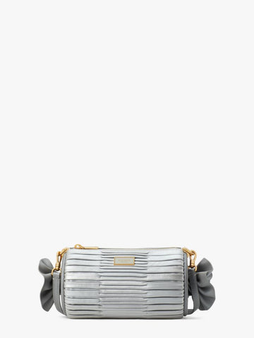 KateSpade Sweet Treats Festive Pleated Small Barrel Bag Starlight