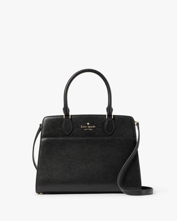 KateSpade Madison Medium Satchel Bag Black