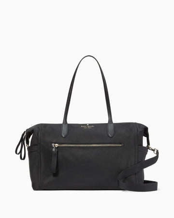KateSpade Chelsea Nylon Large Weekender Black