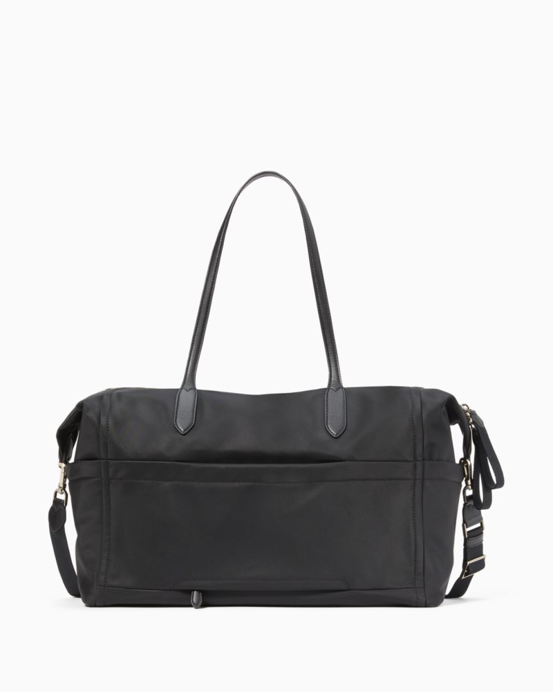 KateSpade Chelsea Nylon Large Weekender Black