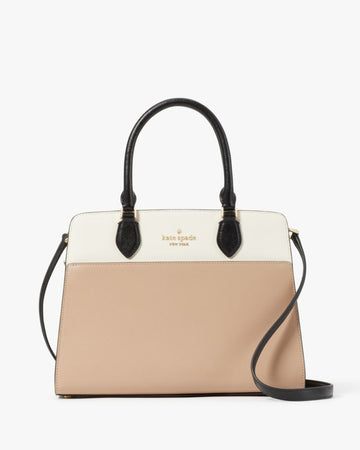 KateSpade Madison Medium Satchel Toasted Hazelnut Multi