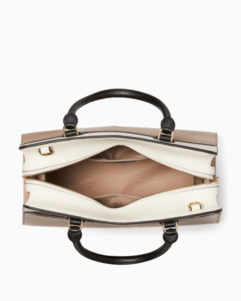 KateSpade Madison Medium Satchel Toasted Hazelnut Multi