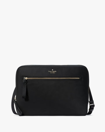 KateSpade Chelsea Laptop Sleeve With Strap Black