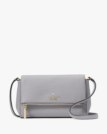 KateSpade Leila Mini Crossbody Mountain Grey