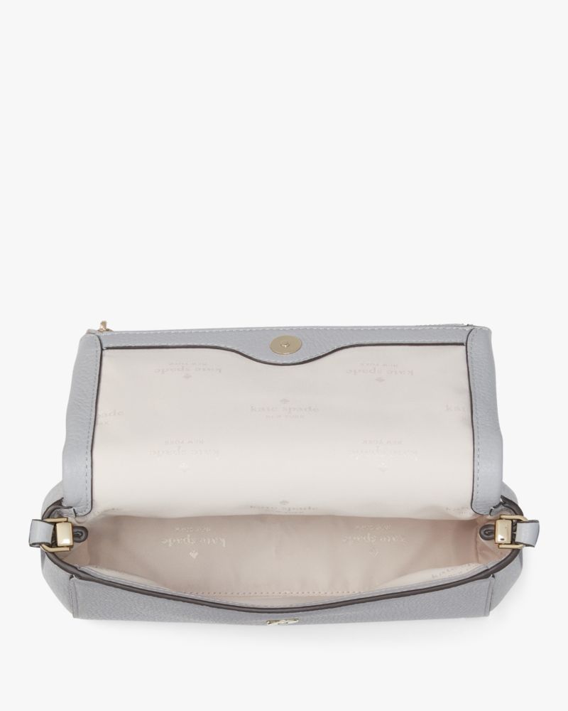 KateSpade Leila Mini Crossbody Mountain Grey