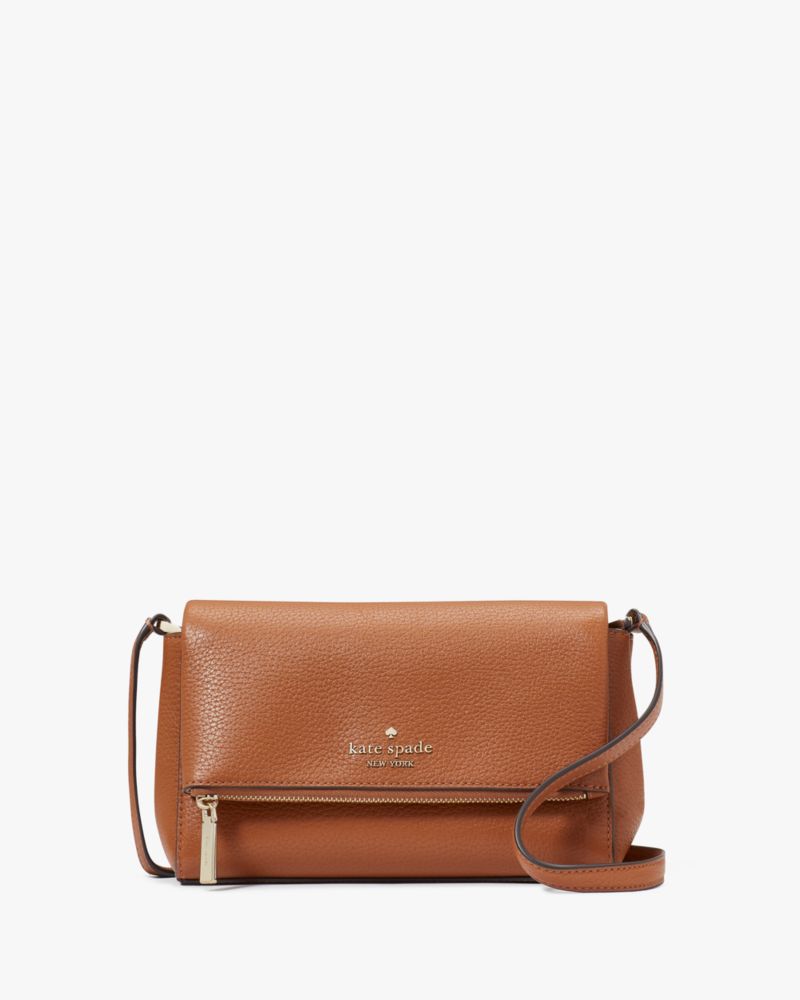 KateSpade Leila Mini Crossbody Warm Gingerbread