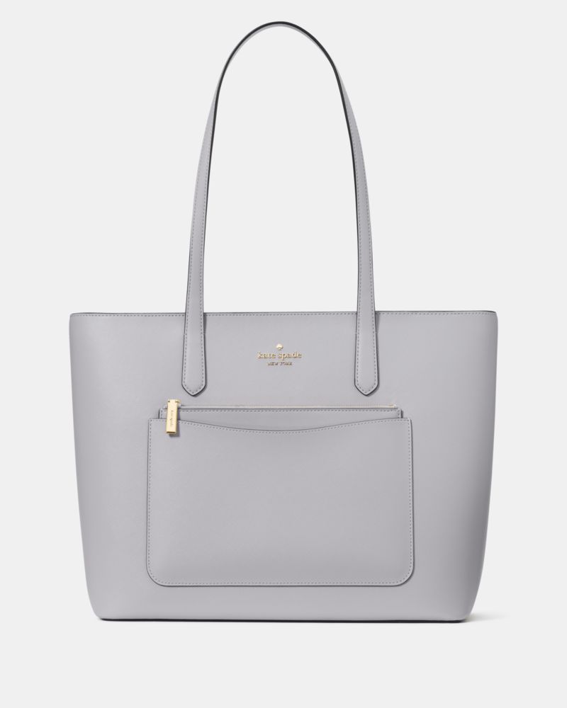 KateSpade Staci Large Tote Set Mountain Grey