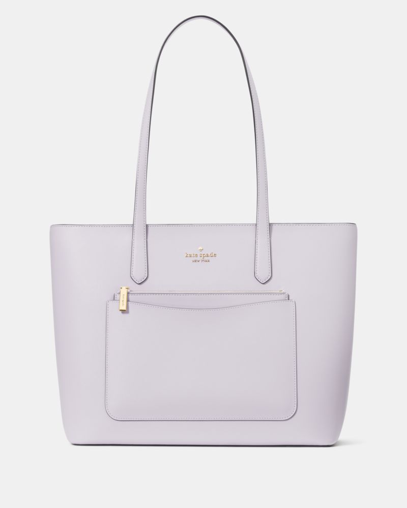 KateSpade Staci Large Tote Set Lilac Moonlight