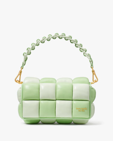 KateSpade Boxxy Colorblocked East west Crossbody Serene Green Multi