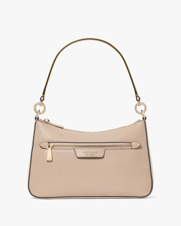 KateSpade Hudson Colorblocked Convertible Crossbody Timeless Taupe Multi