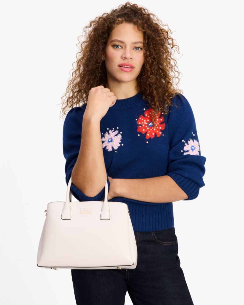 KateSpade Serena Satchel Parchment