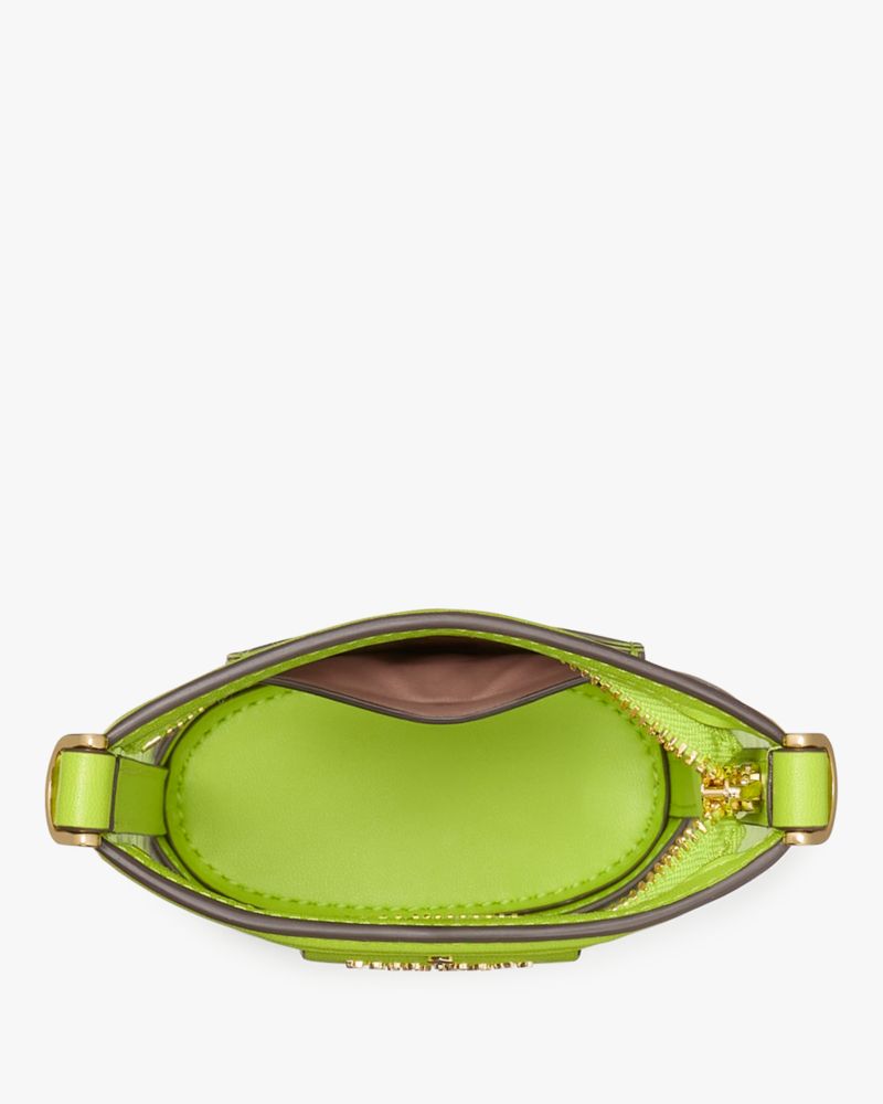 KateSpade Clare Clear Phone Crossbody Grasshopper Green