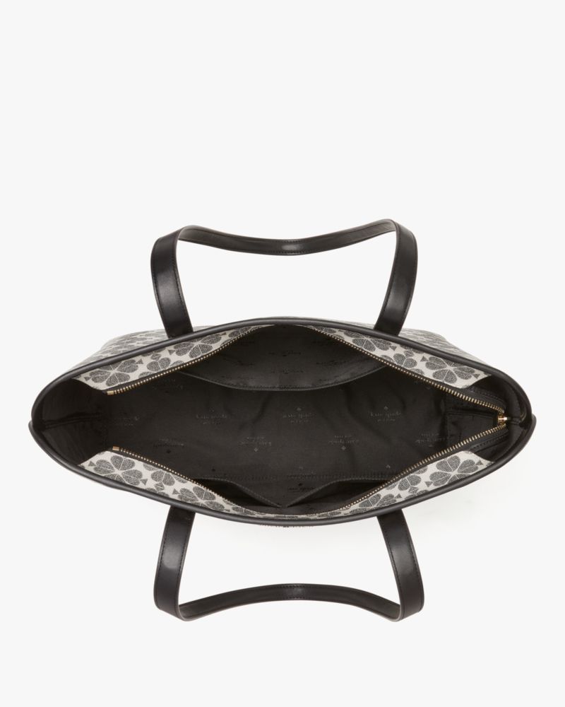 KateSpade Signature Spade Flower Large Tote Black Multi