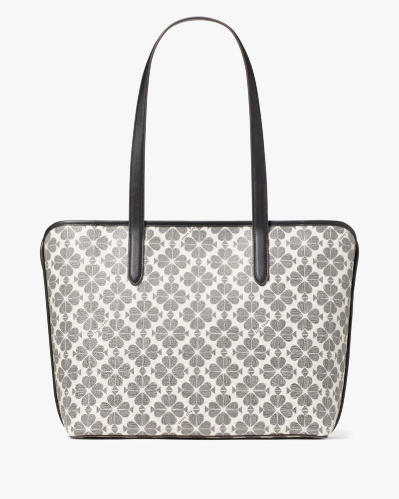 KateSpade Signature Spade Flower Large Tote Black Multi