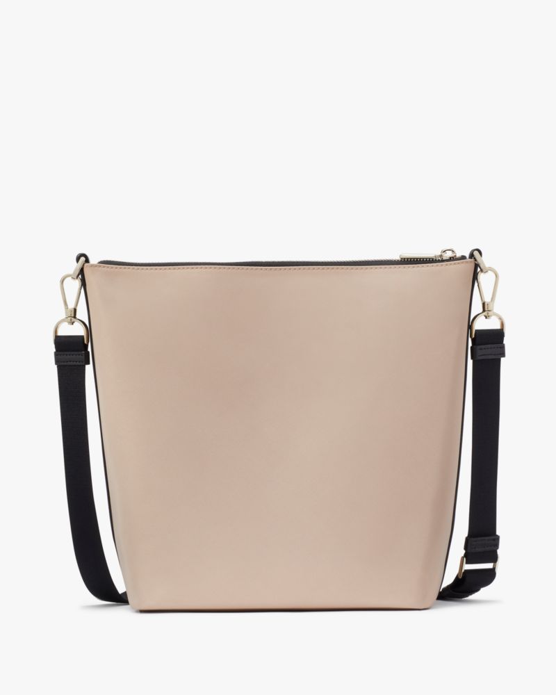 KateSpade Chelsea Large Duffle Crossbody Warm Beige Multi