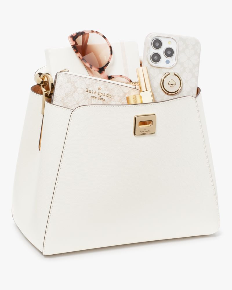 KateSpade Phoebe Medium Top Handle Satchel Black
