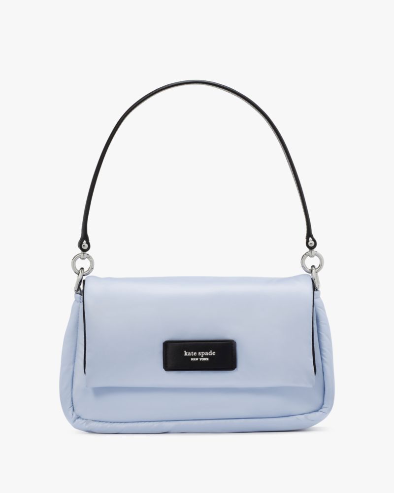 KateSpade Puffed Lola Convertible Crossbody Viola Flower
