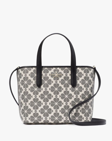 KateSpade Spade Flower Small Tote Black Multi