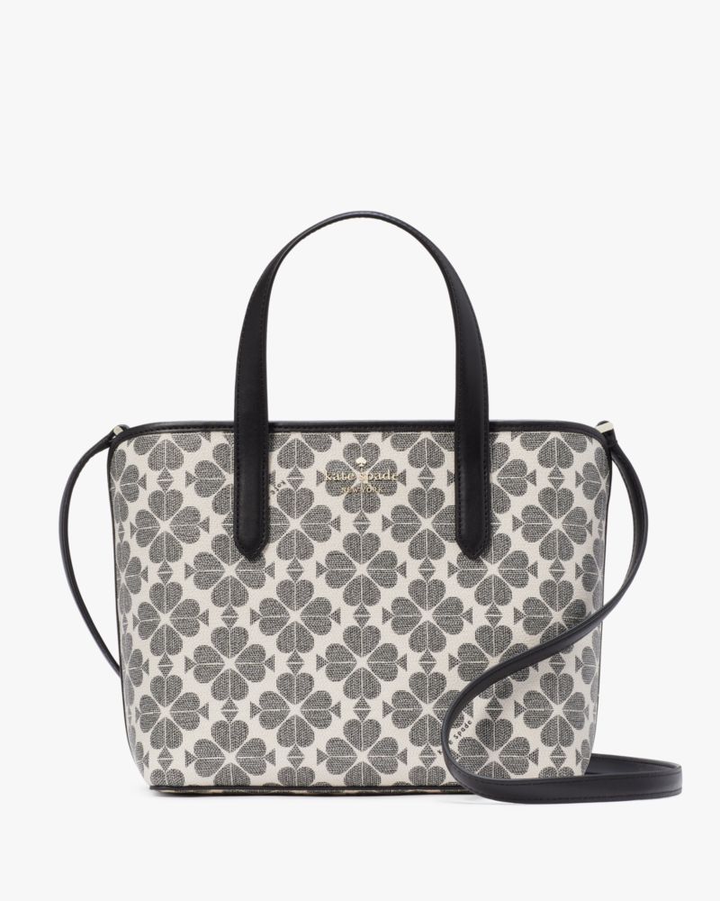 KateSpade Spade Flower Small Tote Black Multi