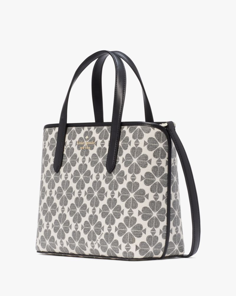 KateSpade Spade Flower Small Tote Black Multi