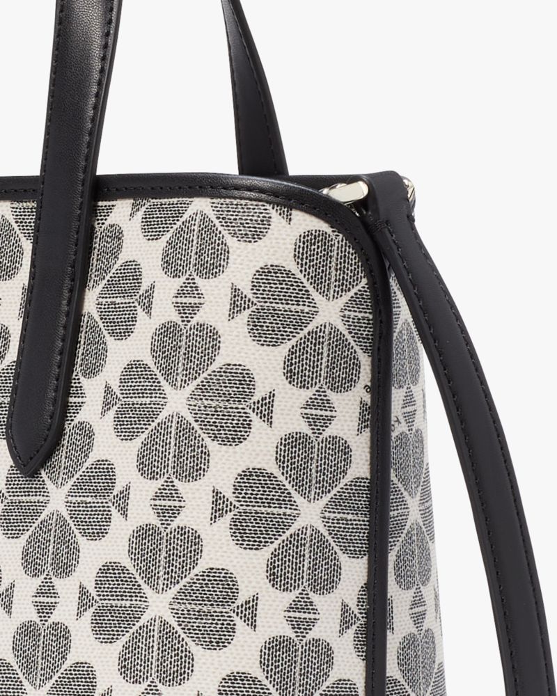 KateSpade Spade Flower Small Tote Black Multi