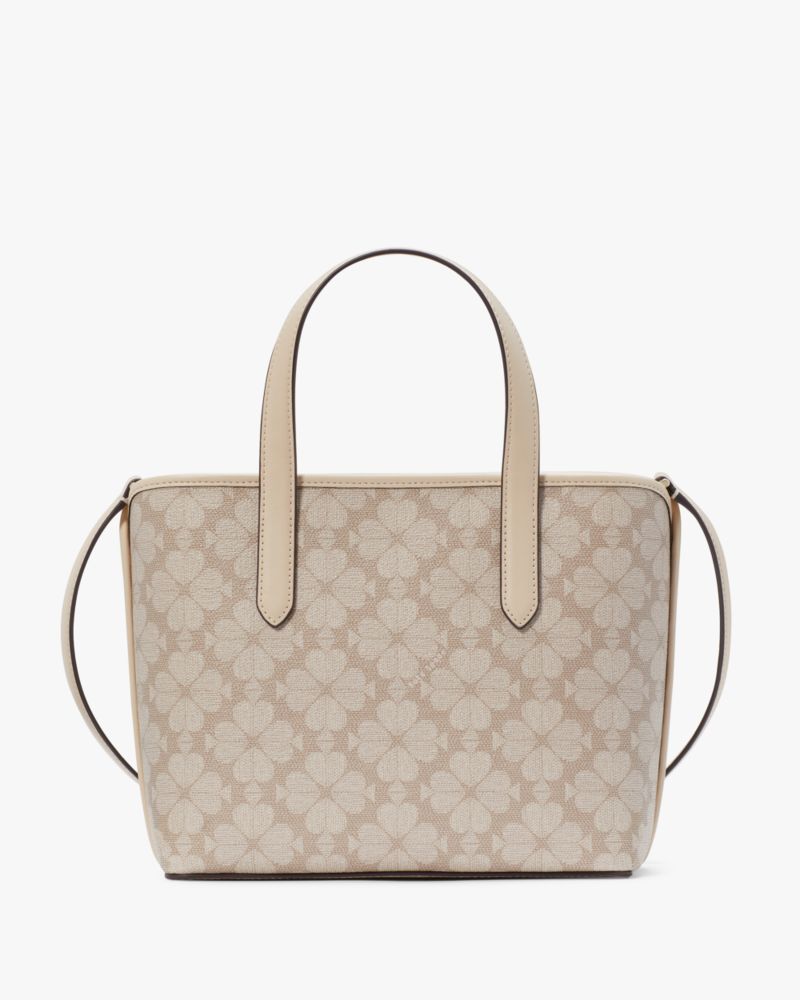 KateSpade Spade Flower Small Tote Dark Beige Multi