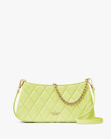 KateSpade Carey Small Convertible Crossbody Lime Slushy