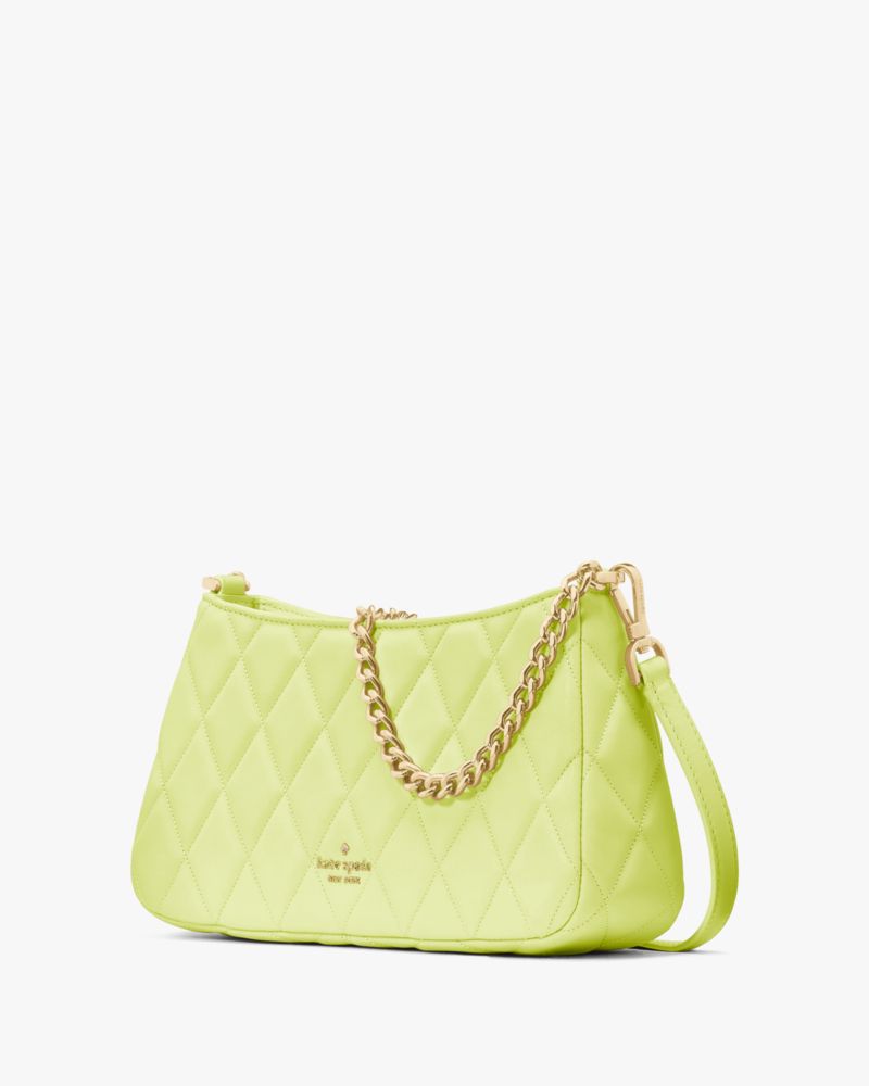 KateSpade Carey Small Convertible Crossbody Lime Slushy