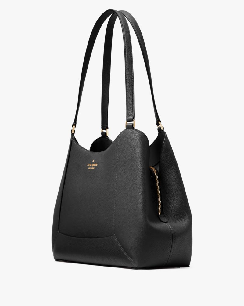 KateSpade Lena Triple Compartment Shoulder Bag Black