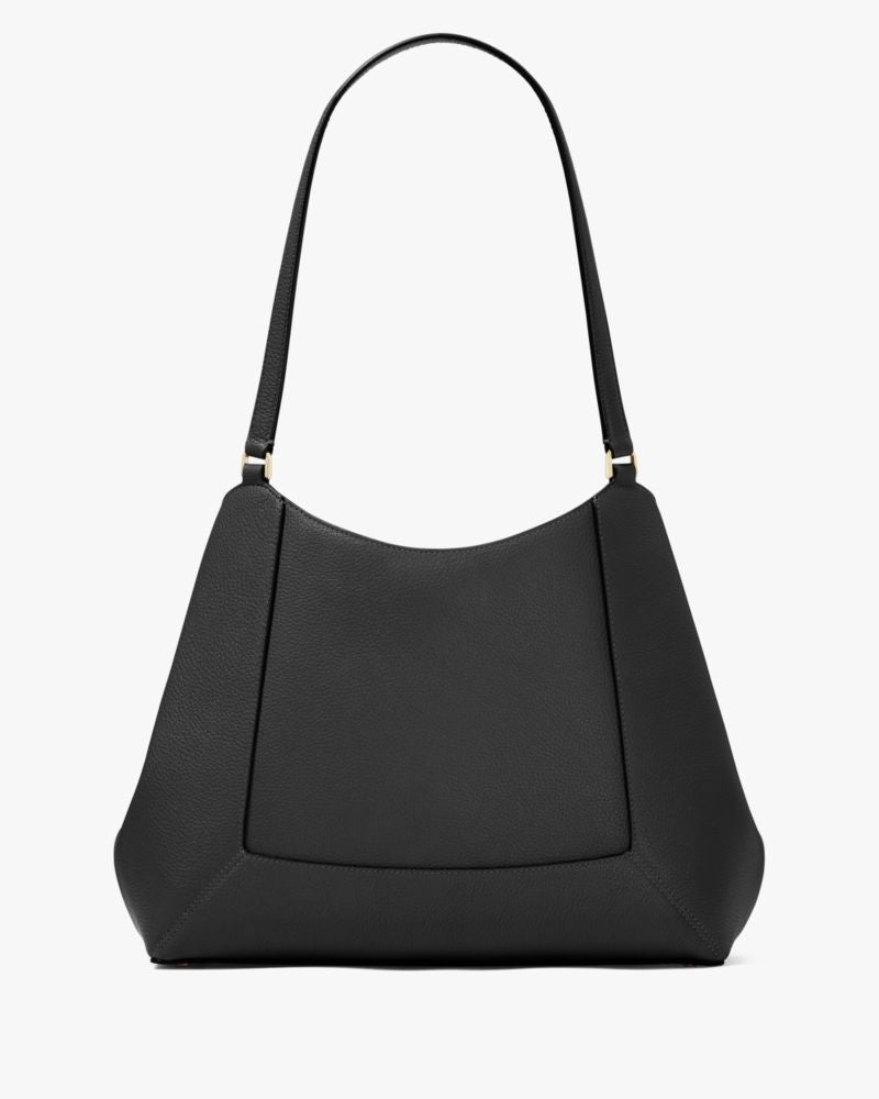 KateSpade Lena Triple Compartment Shoulder Bag Black