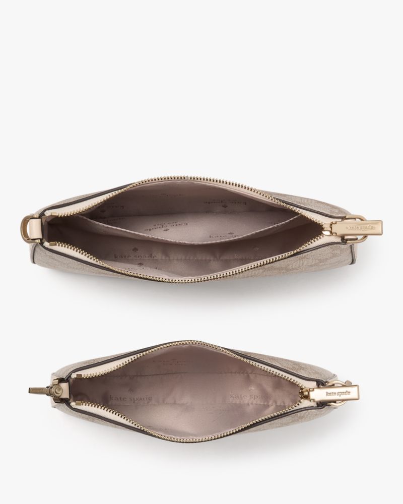 KateSpade Spade Flower Small Crossbody Dark Beige Multi