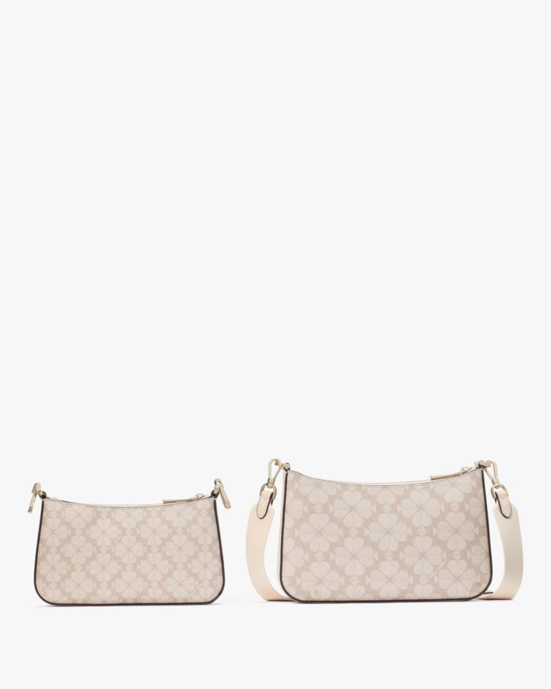 KateSpade Spade Flower Small Crossbody Dark Beige Multi