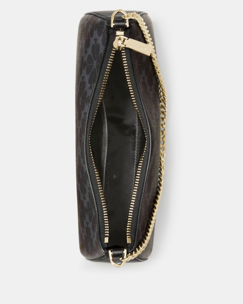 KateSpade Signature Spade Flower Medium Convertible Crossbody Black