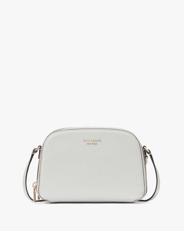 KateSpade Devin Double Zip Dome Crossbody Stone Path