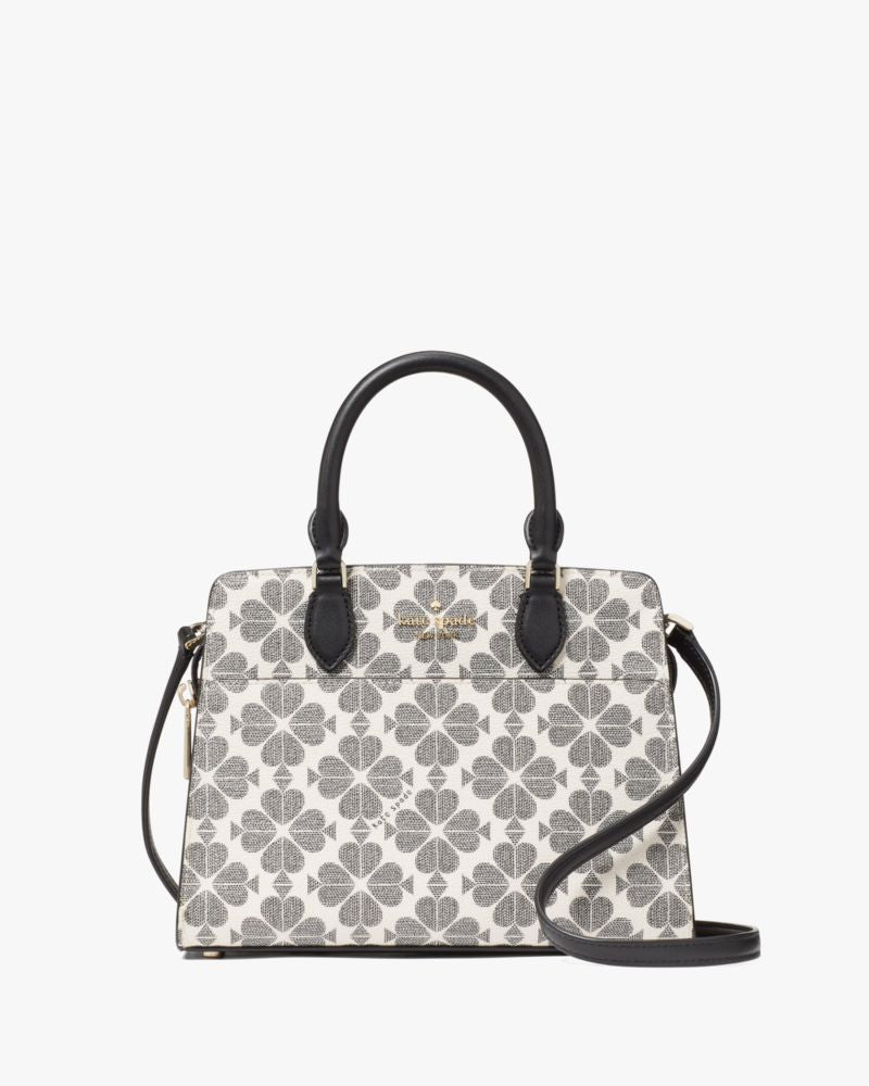 KateSpade Signature Spade Flower Small Satchel Black Multi