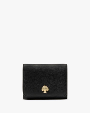 KateSpade Kayla Small L Zip Wallet Black
