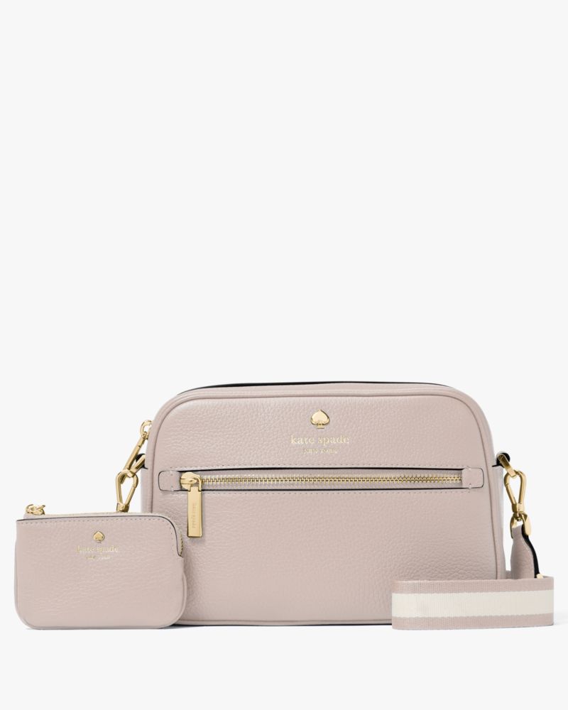 KateSpade Emma Camera Bag Cozy Grey