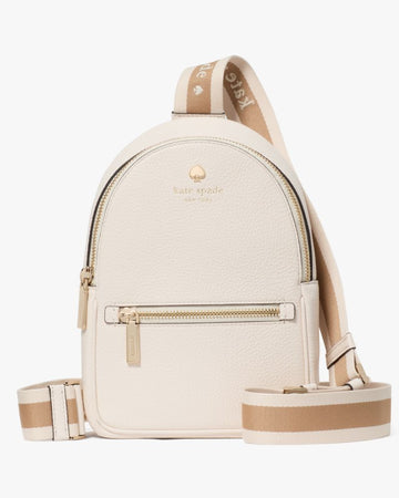 KateSpade Emma Small Backpack Parchment