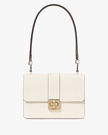 KateSpade Phoebe Turnlock Shoulder Bag Meringue