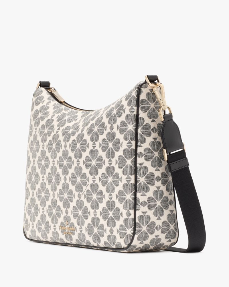 KateSpade Spade Flower Large Crossbody With Pouch Black Multi