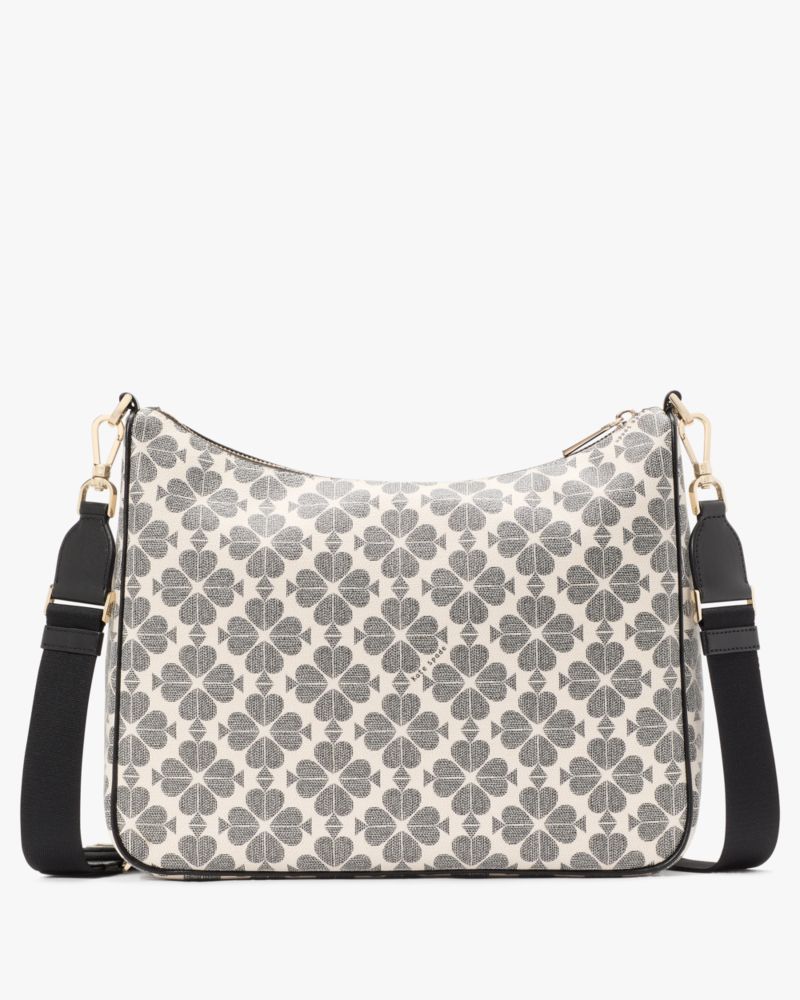 KateSpade Spade Flower Large Crossbody With Pouch Black Multi