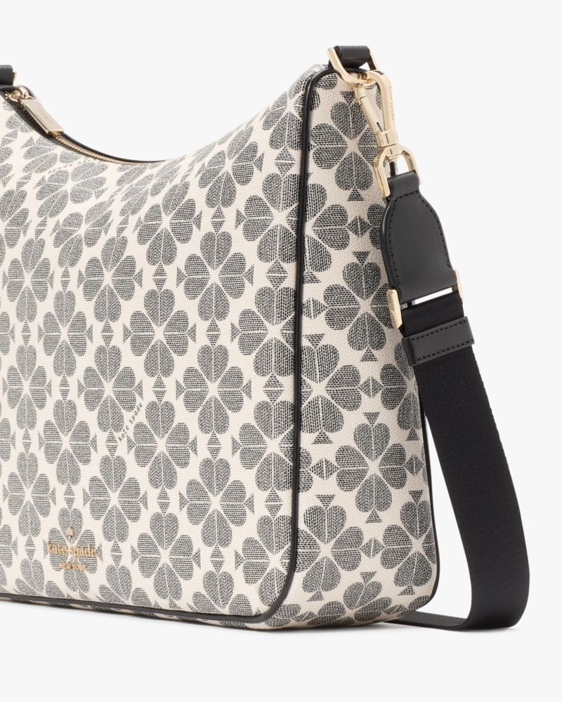KateSpade Spade Flower Large Crossbody With Pouch Black Multi