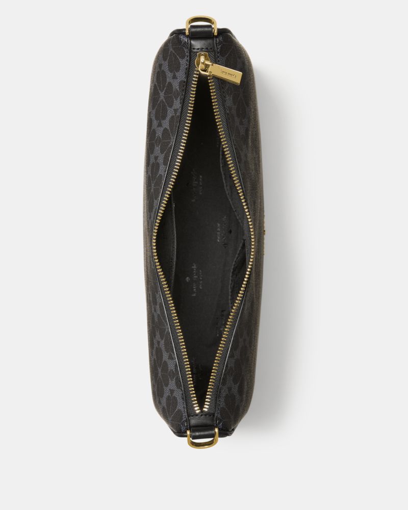 KateSpade Spade Flower Large Crossbody With Pouch Black