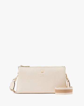 KateSpade Emma Mini Crossbody Parchment