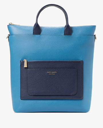 KateSpade Walker Color blocked Convertible Backpack Back To School Blues