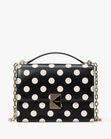 KateSpade Deco Chain Shoulder Bag Black Multi