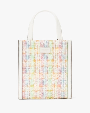 KateSpade Manhattan Tweed Mini Tote Multi