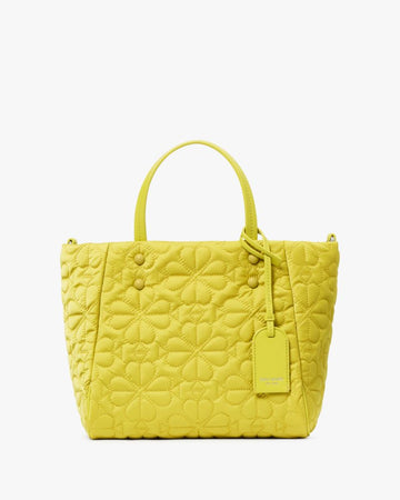 KateSpade Tilly Quilted Small Tote Bag Olivine