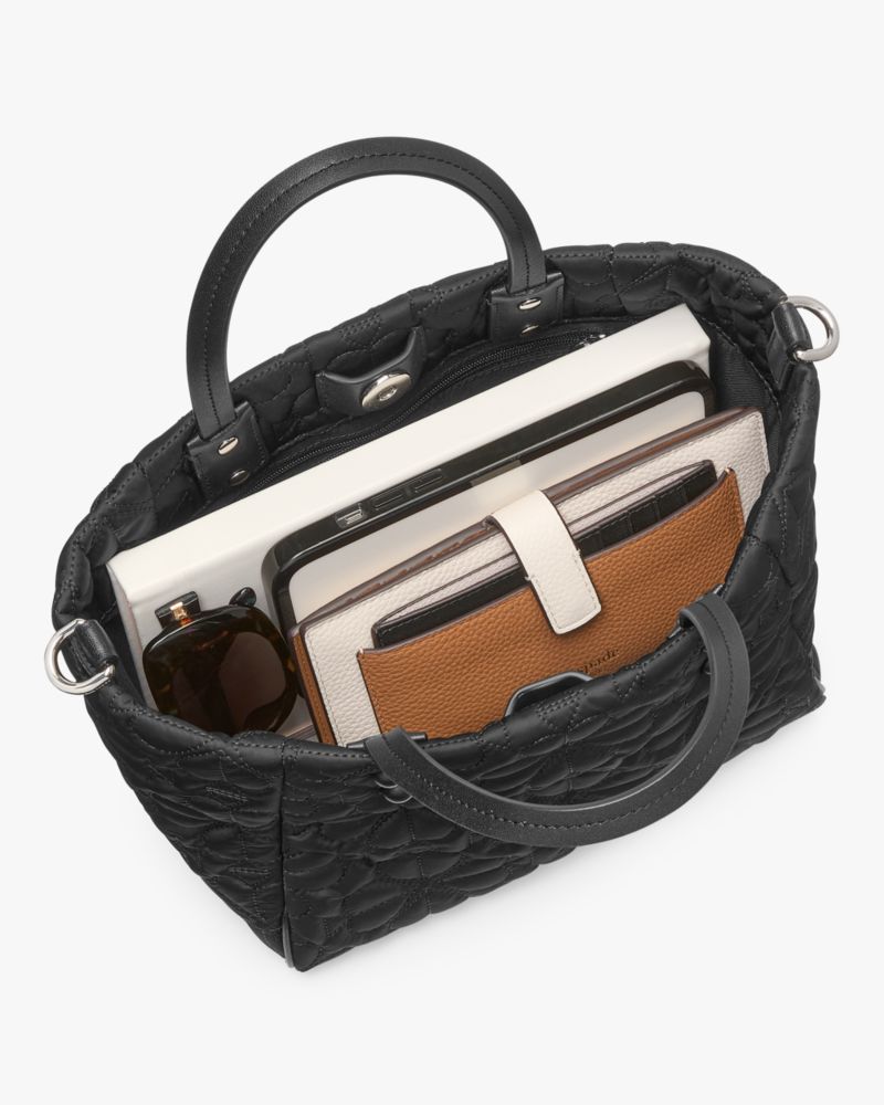 KateSpade Tilly Quilted Small Tote Bag Olivine