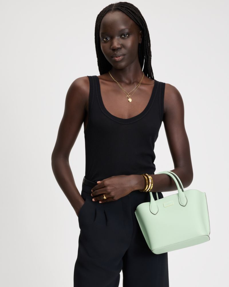 KateSpade Suite Crossbody Tote Pistachio Ice